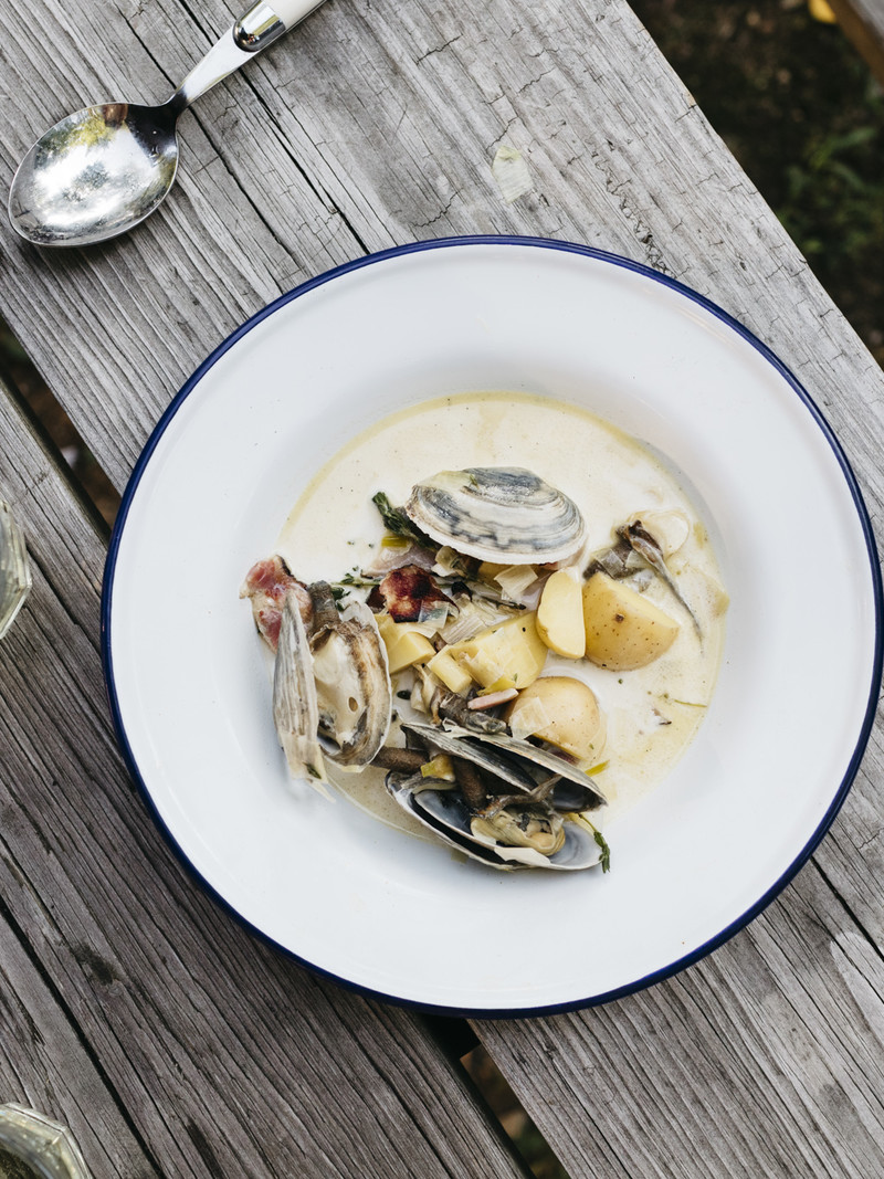 Smoked Clam Chowder